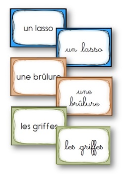 Cartes de transcription